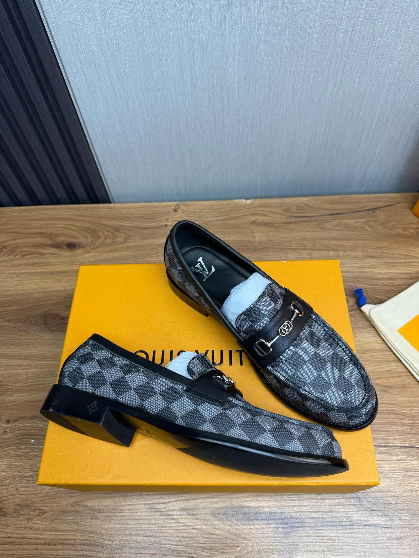 Factory 660💰 LV. Men's business casual leather shoes, all made of imported original brand leather, just to create a more comfortable wearing experience, original non-slip and wear-resistant outsole ✔️16-45 (38.45 non-returnable)